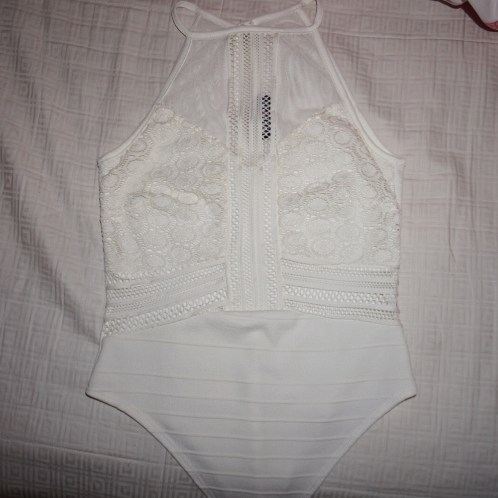 Fashion Nova lace body suit